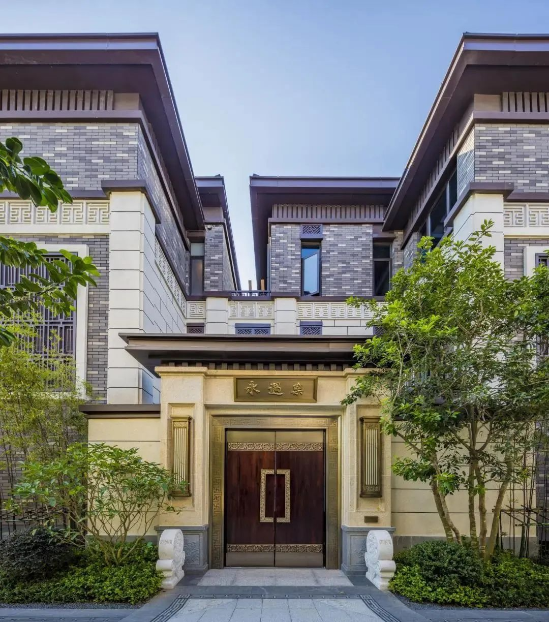 新中式案例 | 650m²中式院墅,闲听花静鸟喧,这样的设计才有生活趣味