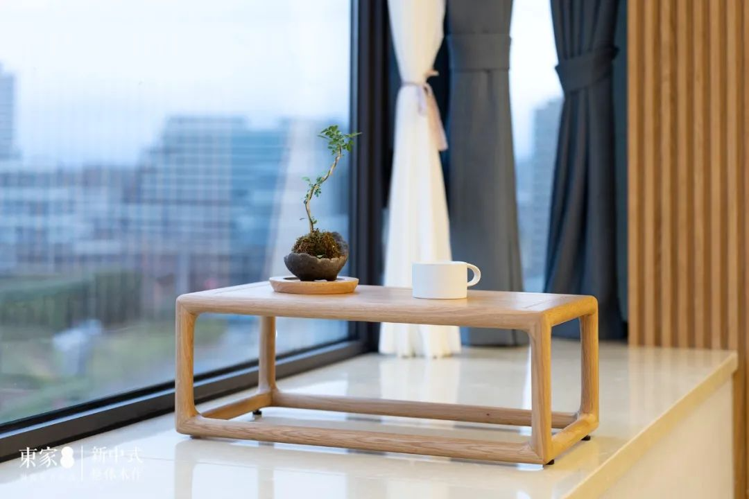 新中式案例 | 130m²精致原木风,开门即惊艳!