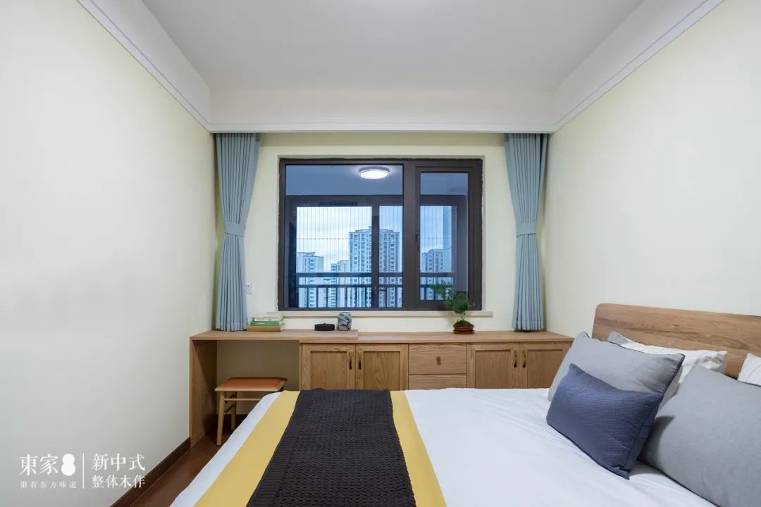 新中式案例 | 130m²精致原木风,开门即惊艳!