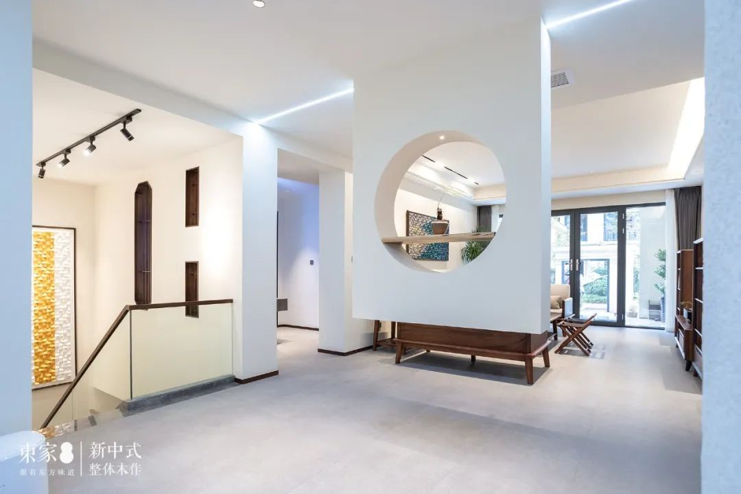 新中式案例 | 240m²别墅雅居,儒韵馥郁的生活情怀