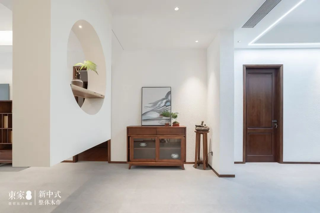 新中式案例 | 240m²别墅雅居,儒韵馥郁的生活情怀