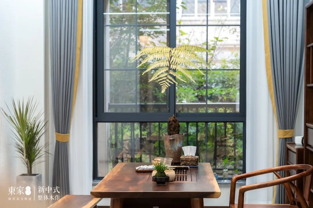 新中式案例 | 240m²别墅雅居,儒韵馥郁的生活情怀