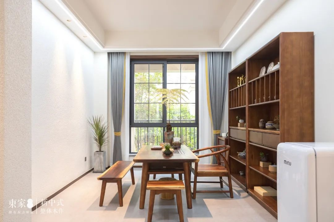 新中式案例 | 240m²别墅雅居,儒韵馥郁的生活情怀