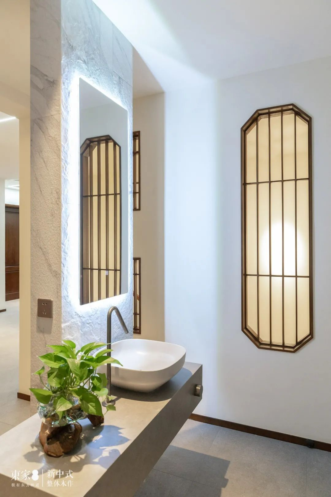 新中式案例 | 240m²别墅雅居,儒韵馥郁的生活情怀
