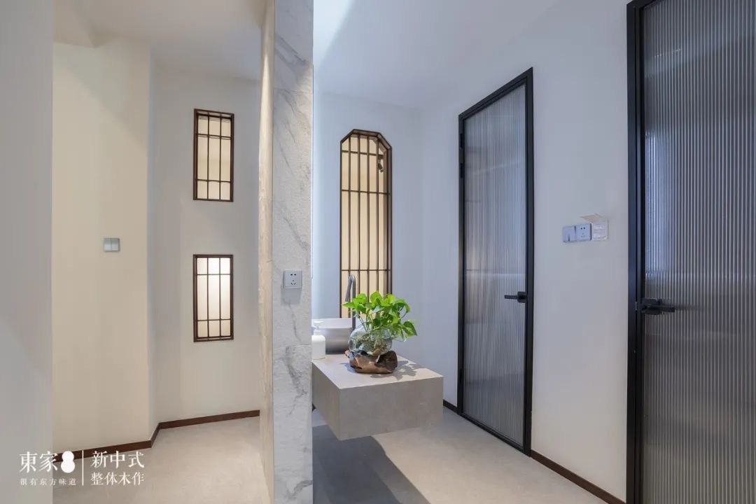 新中式案例 | 240m²别墅雅居,儒韵馥郁的生活情怀