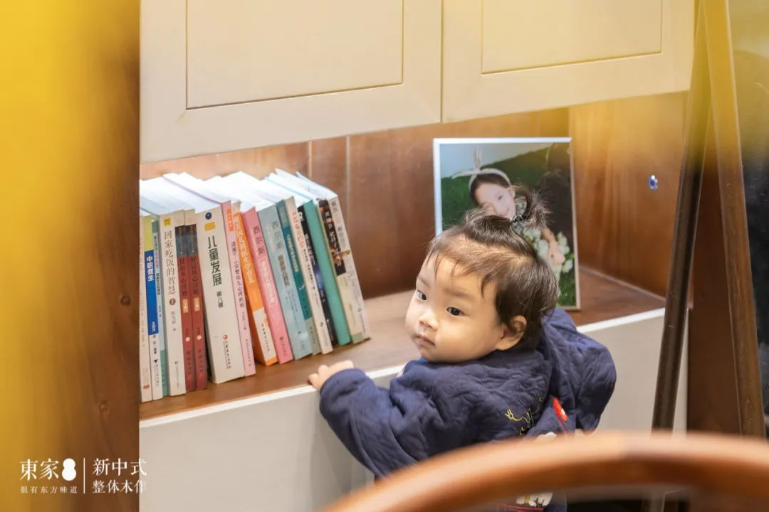新中式案例 | 160m²复式居宅,隐形门设计,惊艳巧妙!